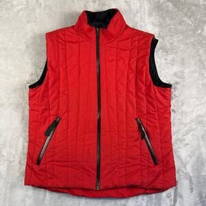 Vintage 90’s Nike Red Lightweight Puffer Vest Size Medium
